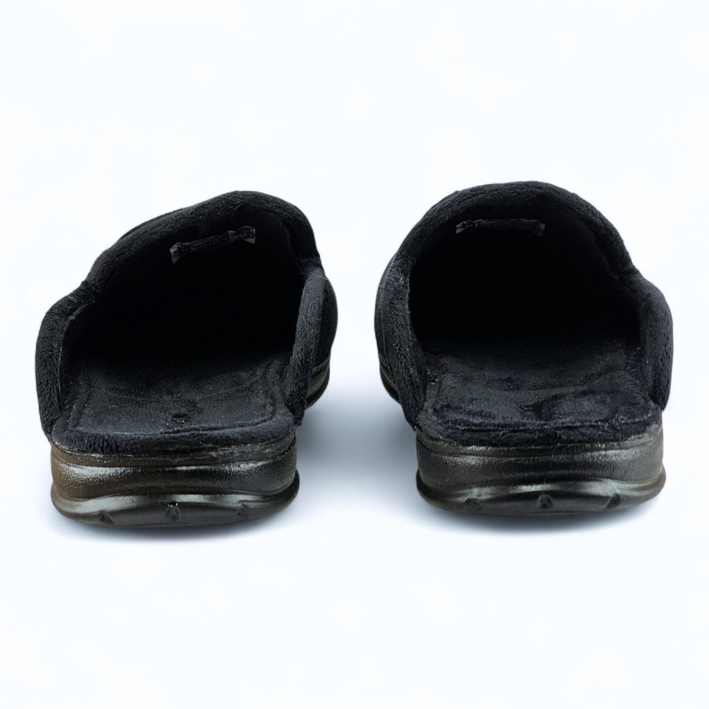 Pantufa Masculina Pegada Atoalhado Chinelo Quente - 166001 Preto 5