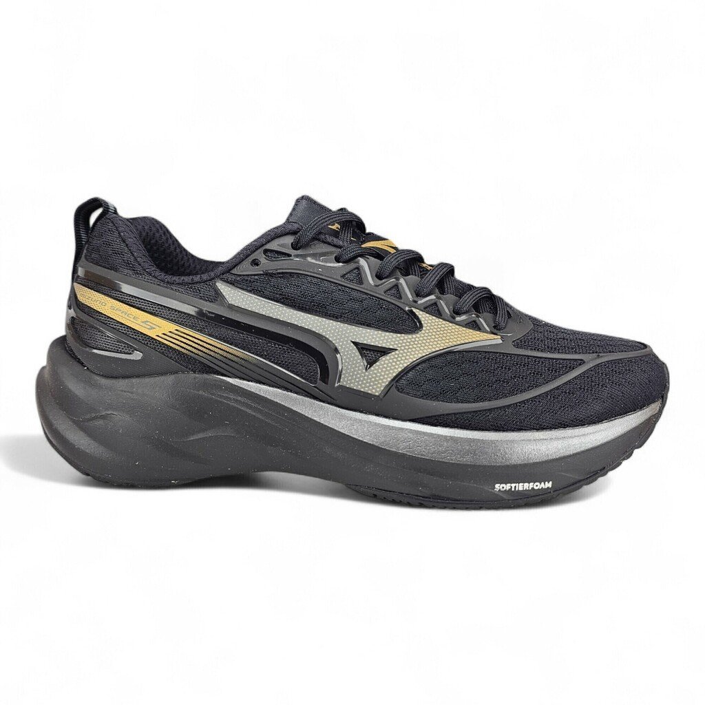 Tênis Masculino Mizuno Space 5 SL Alta Softierfoam Preto - Space 5 Preto 1