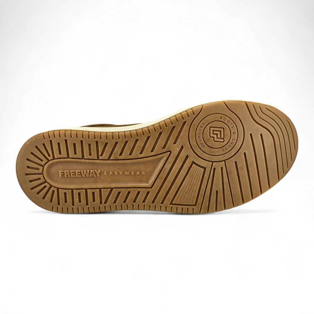 Sapatênis Masculino Freeway Couro Castor - EVO04 7108 Marrom 4