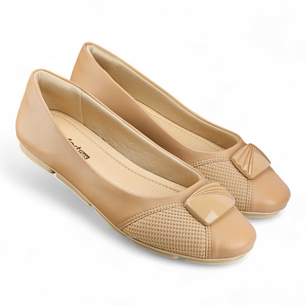 Sapatilha Feminina Comfortflex Joanete - 2463323 Bege 2