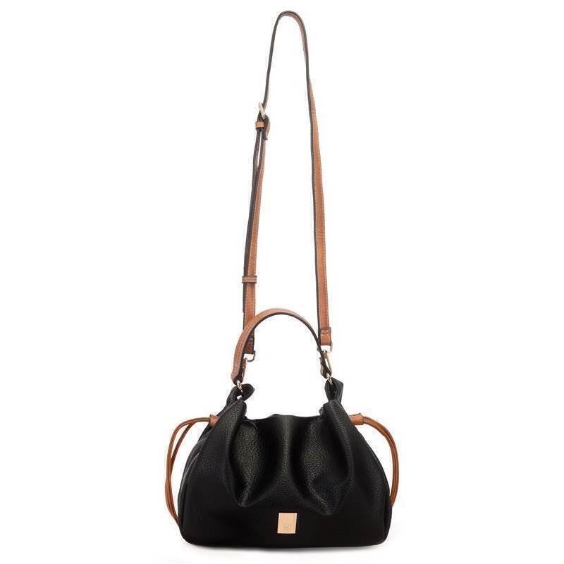 Bolsa Feminina WJ Bag Média de Mão com Zíper e Alça Transversal Removível - 46345