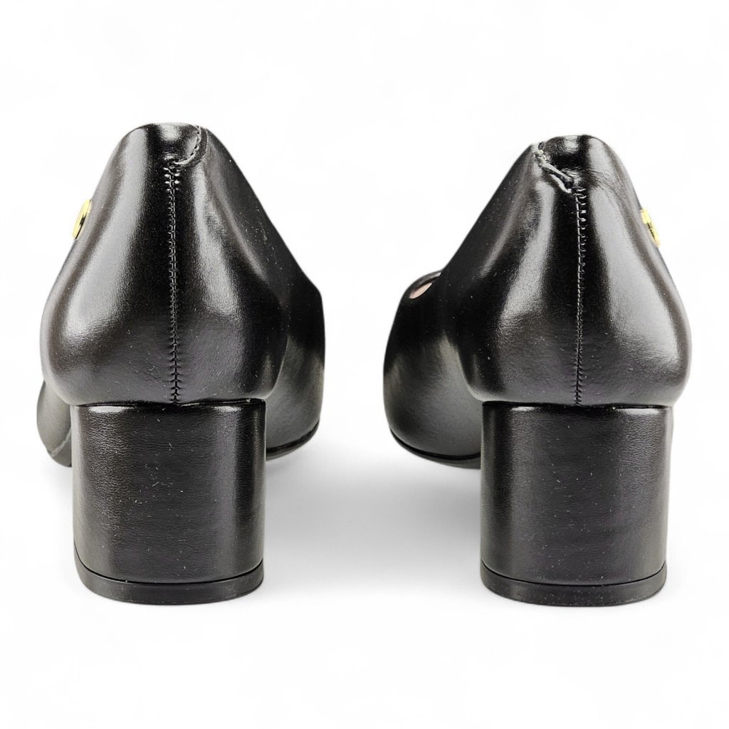 Sapato Feminino Vizzano Scarpin Salto Bloco - 1220315 Preto 5