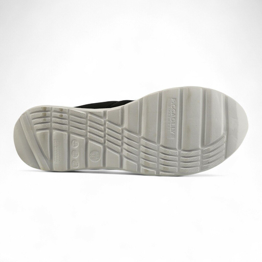 Tênis Feminino Piccadilly Slip Elástico SL EVA - 97011 Preto 4