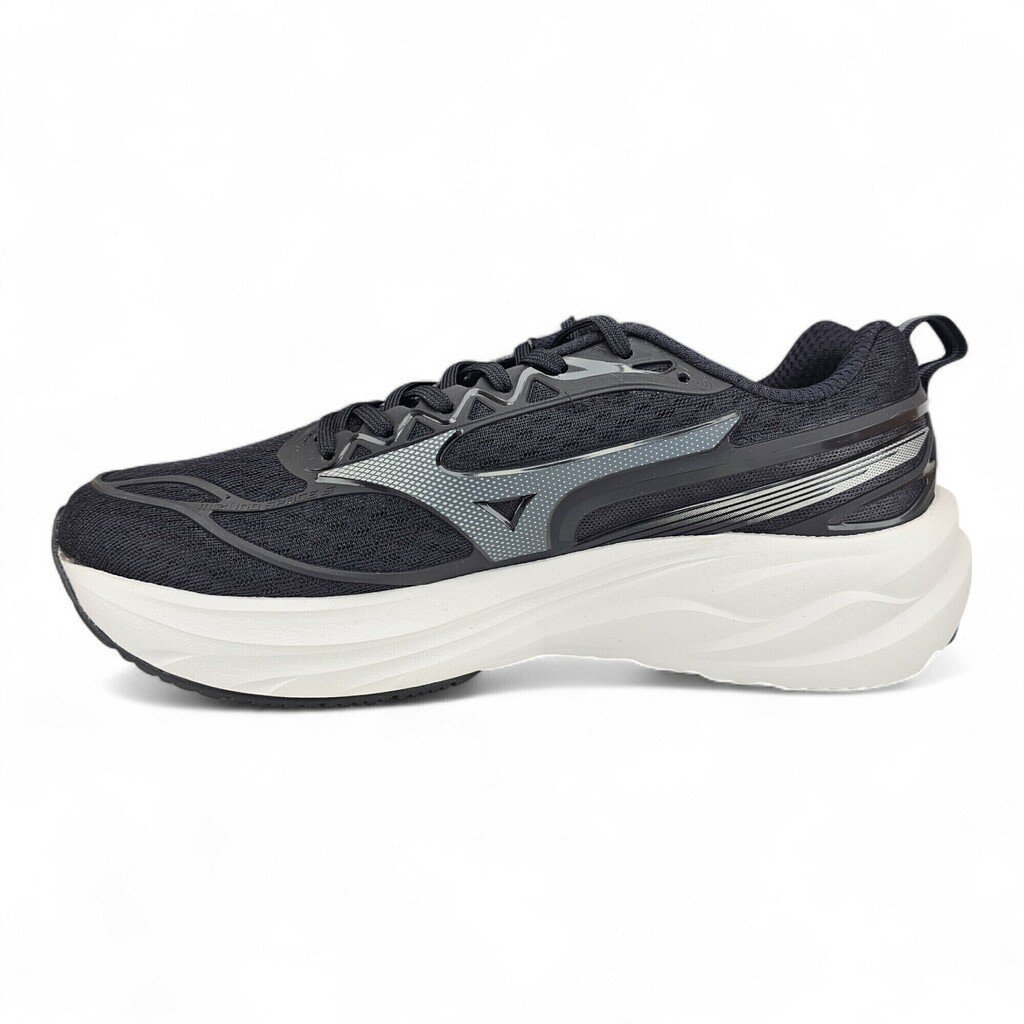 Tênis Masculino Mizuno Space 5 Sola Alta Softierfoam Preto/Bco - Space 5 Preto 3