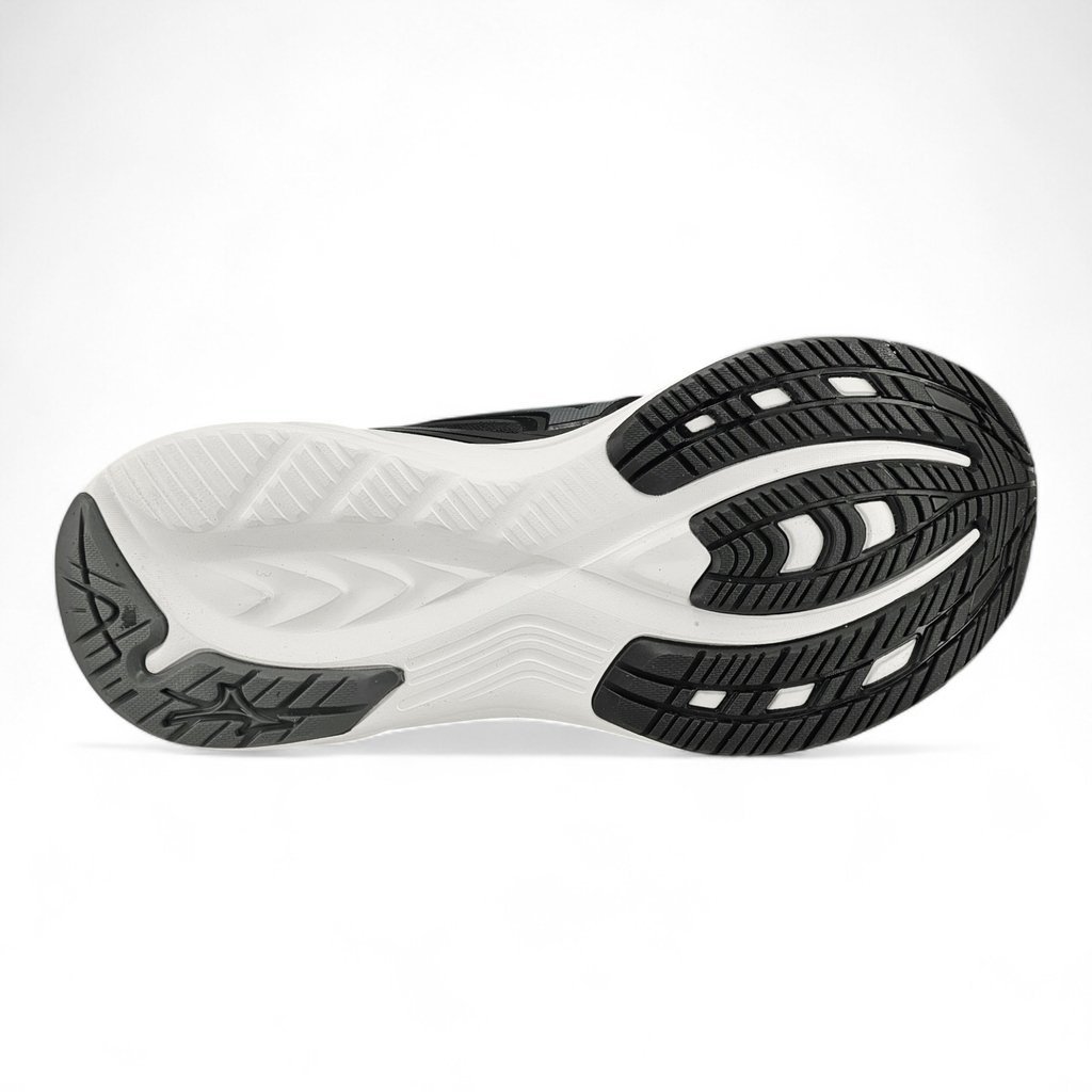 Tênis Masculino Mizuno Space 5 Sola Alta Softierfoam Preto/Bco - Space 5 Preto 5
