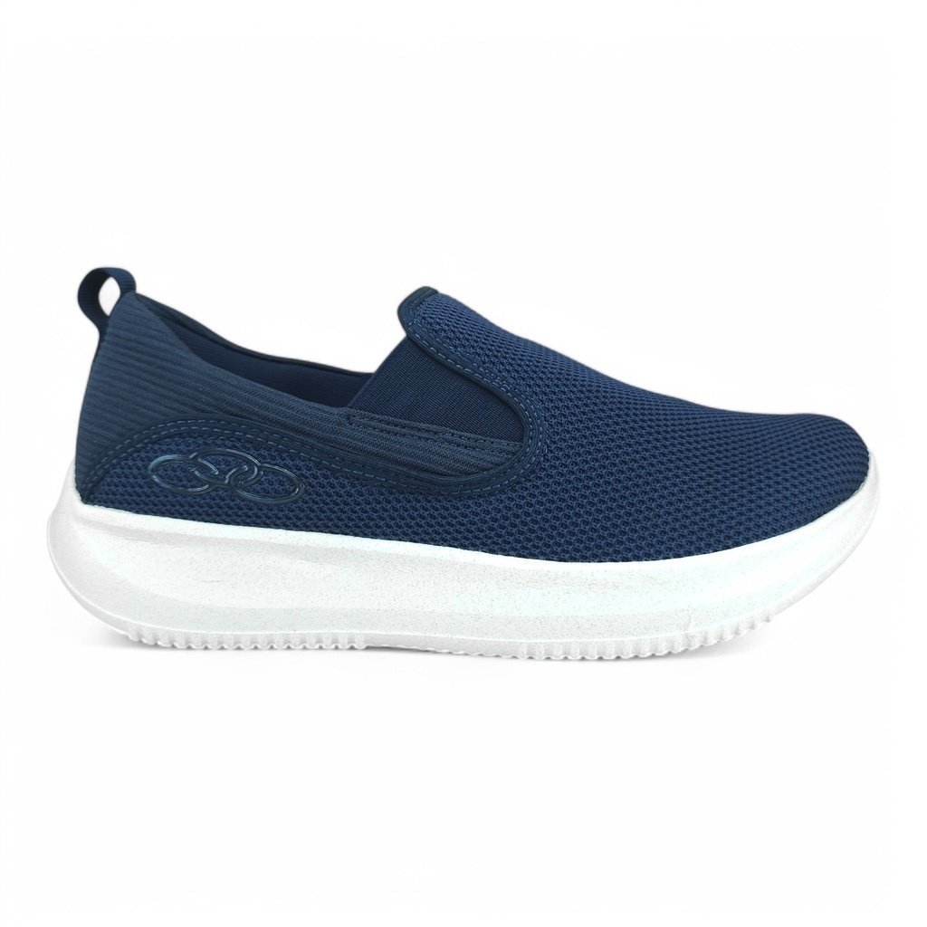 Tênis Masculino Olympikus Wellness 2 186 Slip Marinho Conforto e Praticidade para Dia - Wellness Azul Marinho 1