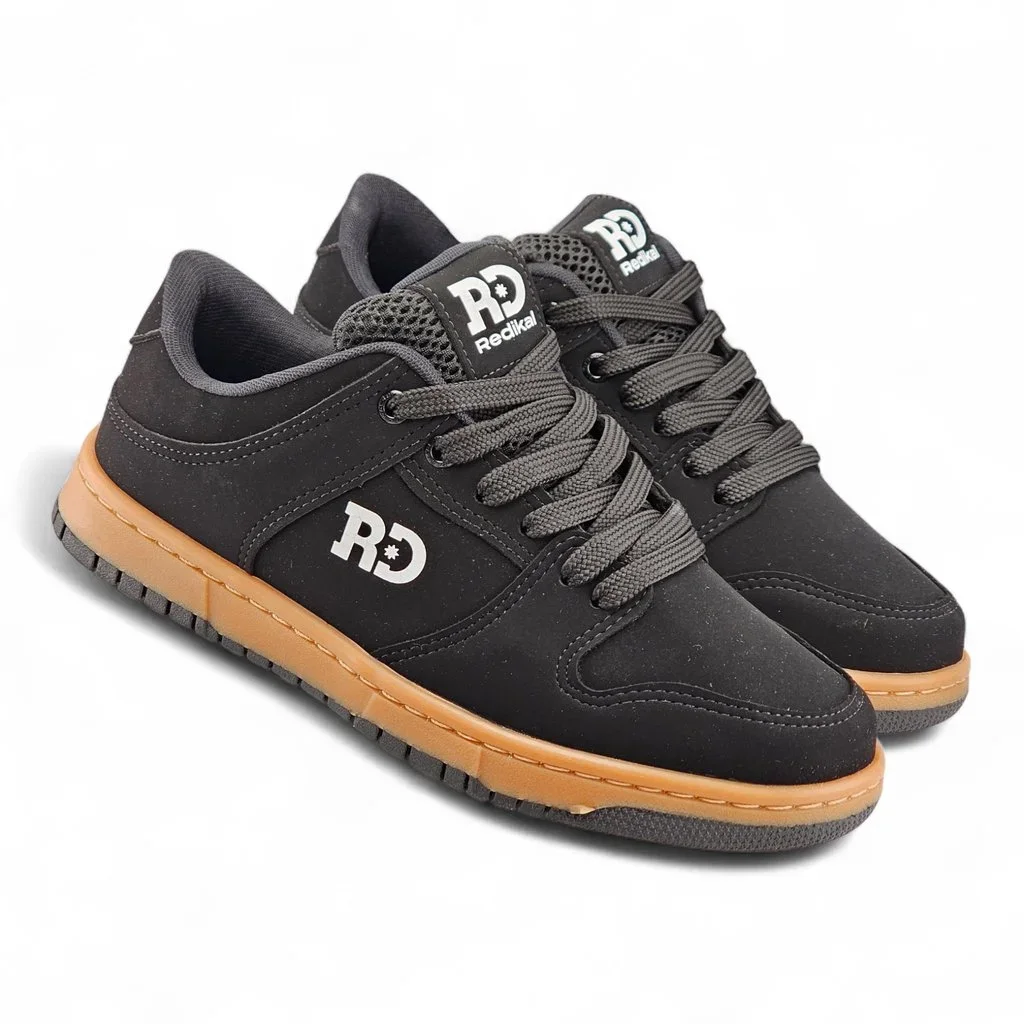 Tênis Redikal Street Skate Urban Unissex - RKT488 Preto 3