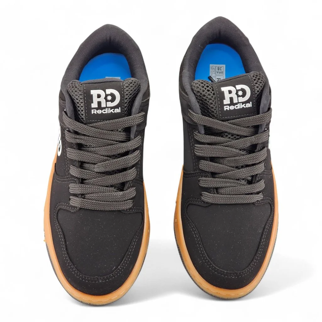 Tênis Redikal Street Skate Urban Unissex - RKT488 Preto 4
