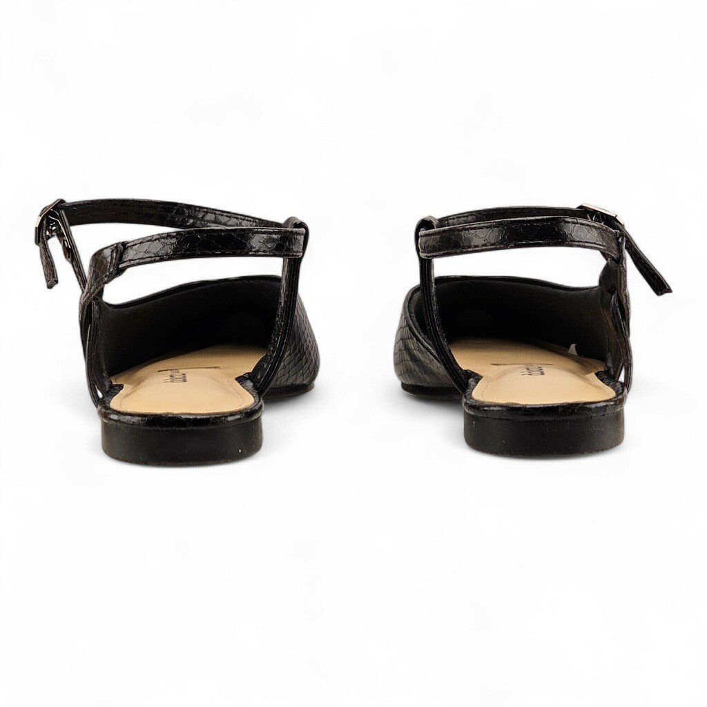 Sapatilha Feminina Dakota Slingback Bico Fino - G9834 Preto 4