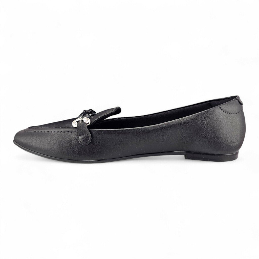 Sapatilha Feminina Moleca Napa Fivela - 5821101 Preto 2