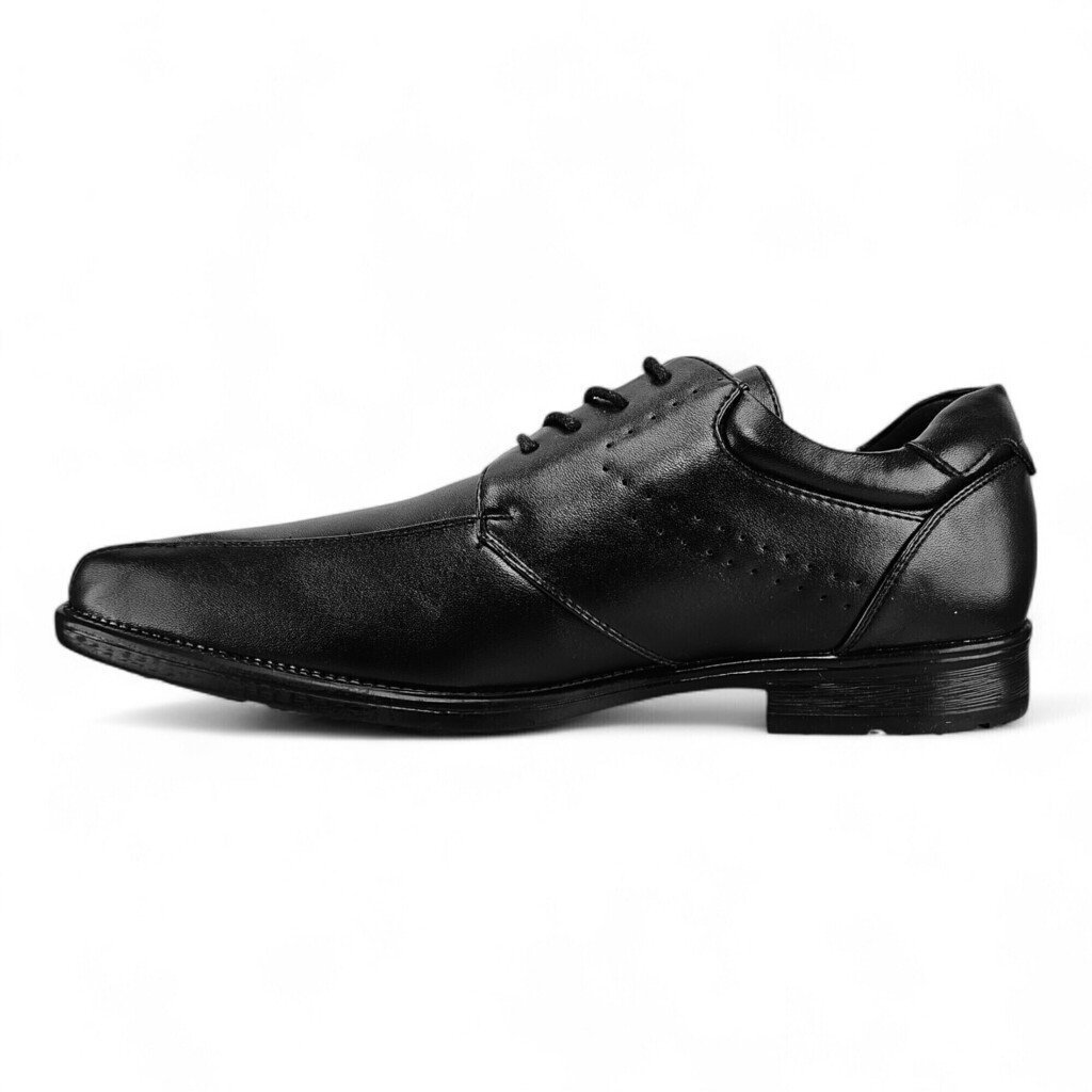 Sapato Masculino Mooncity Broken Rules com Cadarço - 87163 Preto 2