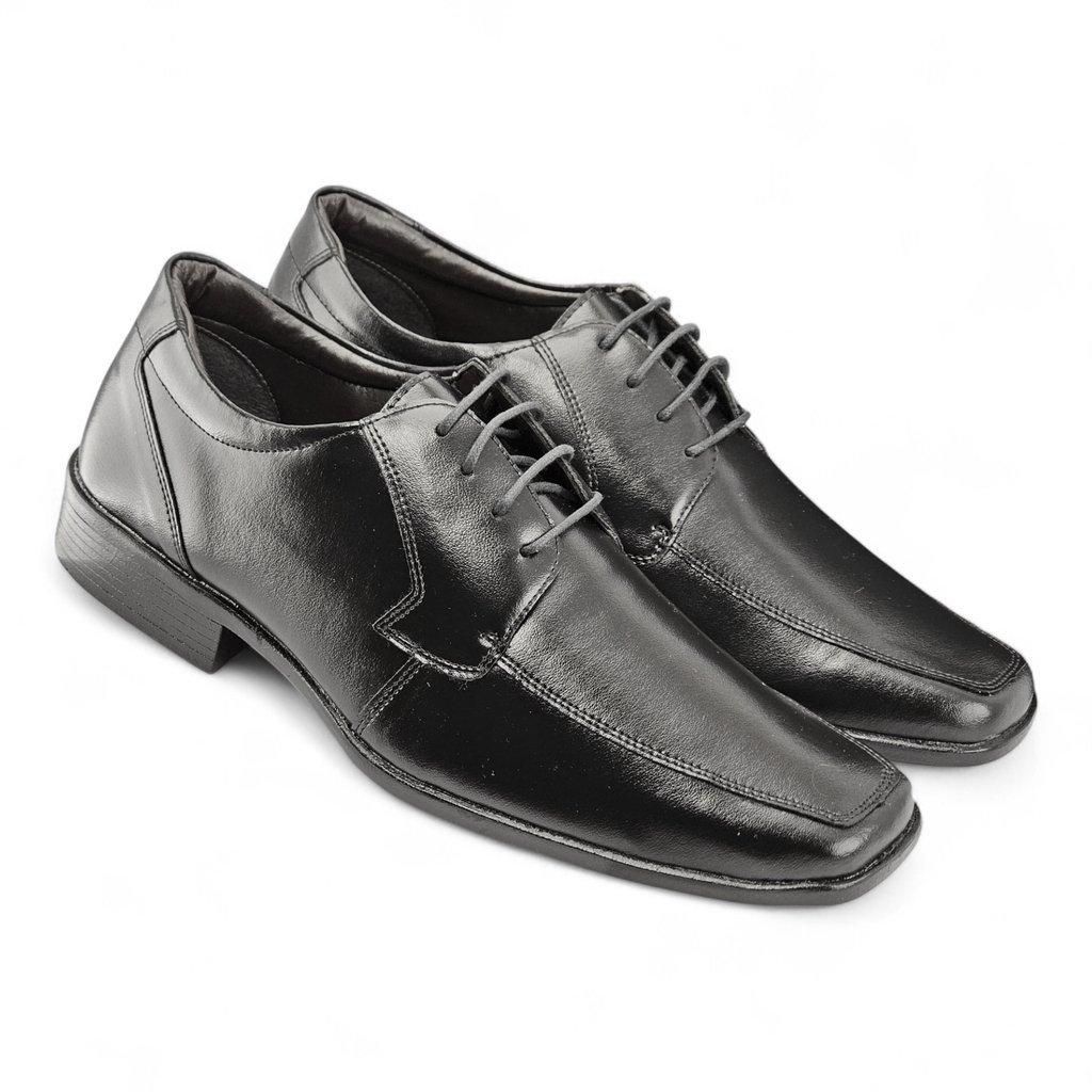 Sapato Masculino Bertelli Amarrar - -90100 Preto 3