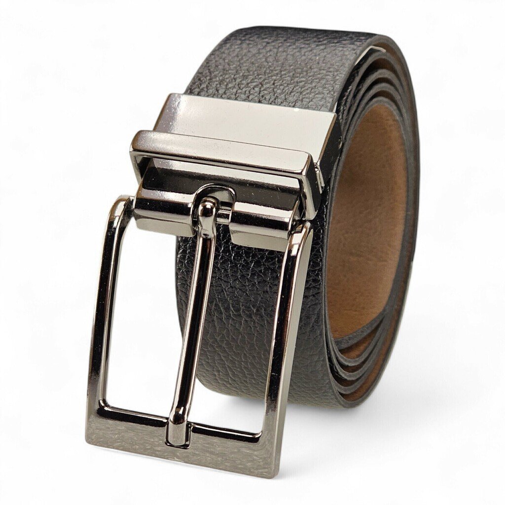 Cinto Masculino Fasolo Dupla Face Preto/Marrom - G396144