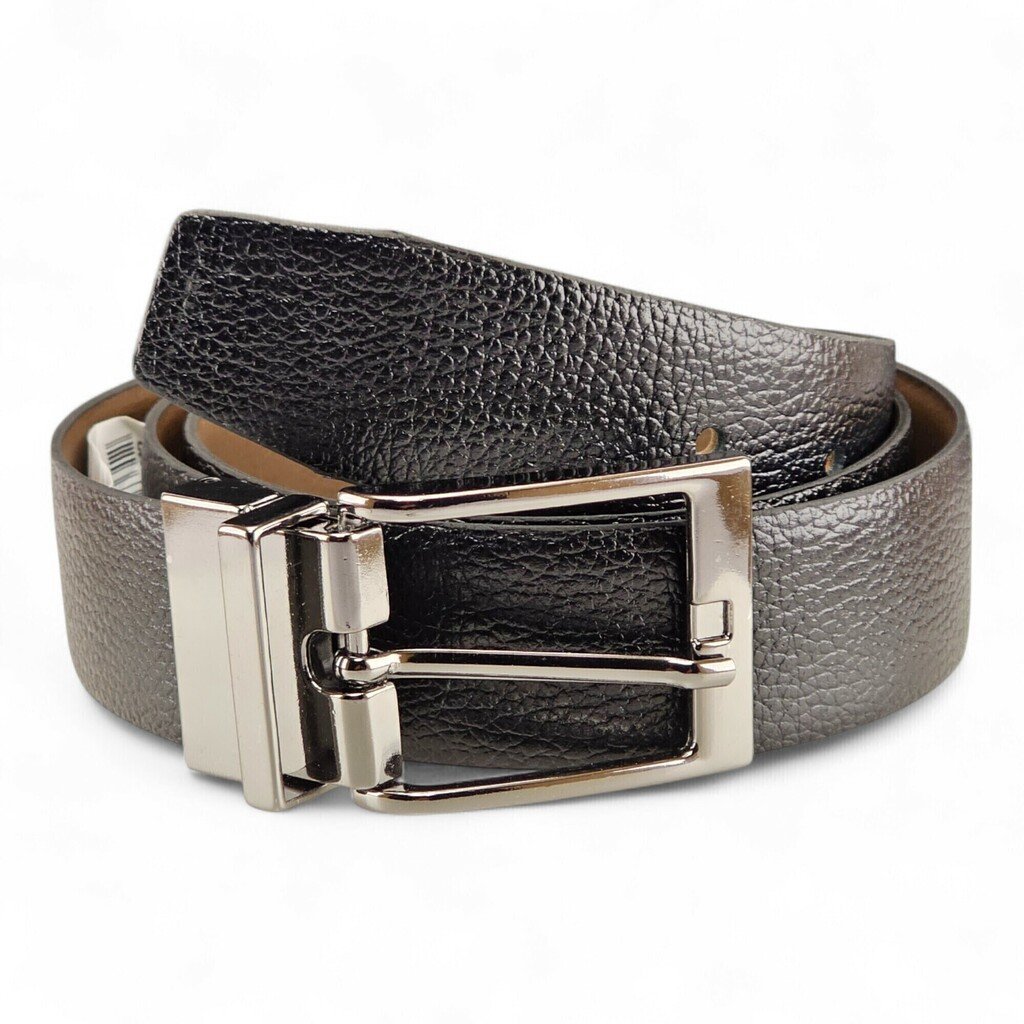 Cinto Masculino Fasolo Dupla Face Preto/Marrom - G396144 Preto 2