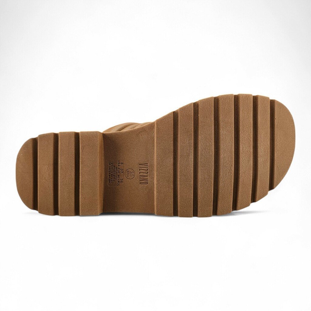 Tamanco Feminino Vizzano Plataforma de Dedo Casual - 6499126 Marrom 4