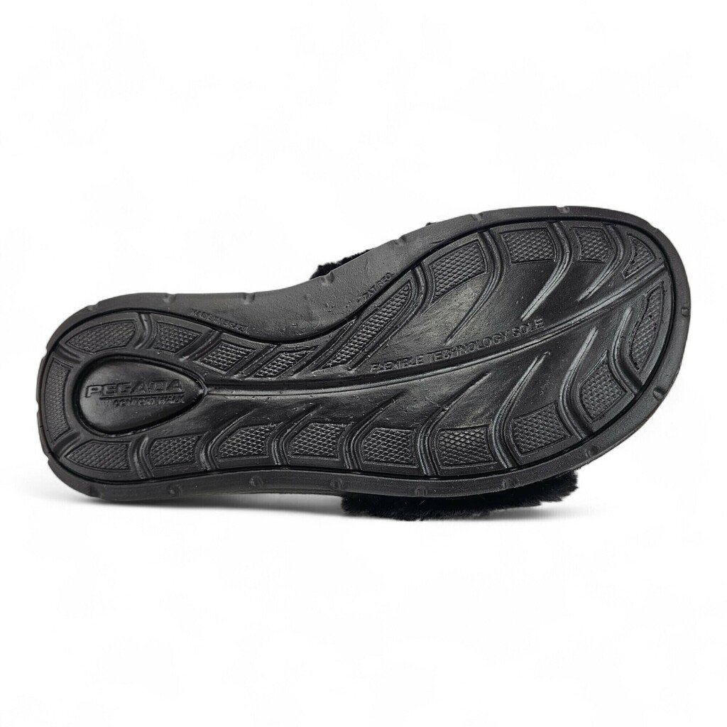 Chinelo Feminino Pegada Gaspea Atoalhado Pele - 266008 Preto 4