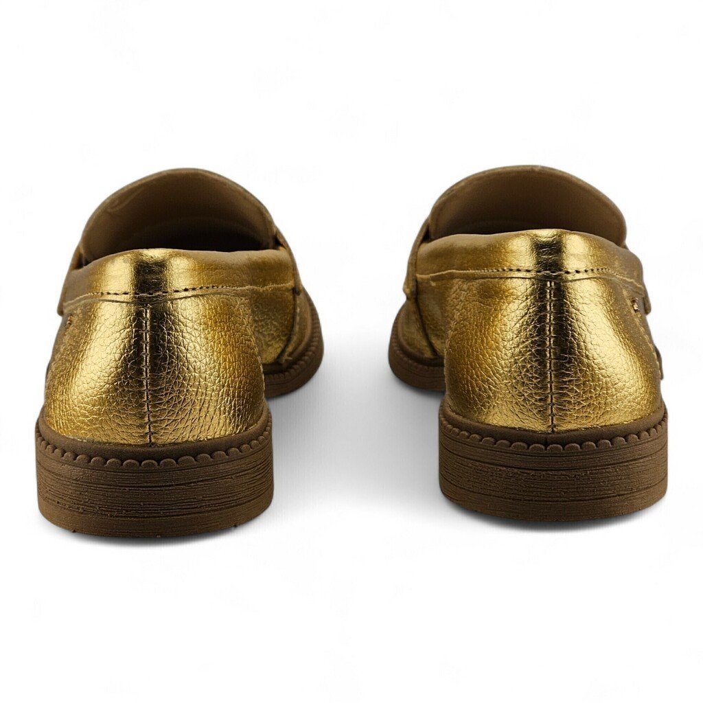 Sapato Feminino Dakota Mocassim Couro Dourado - DA261 Dourado 6