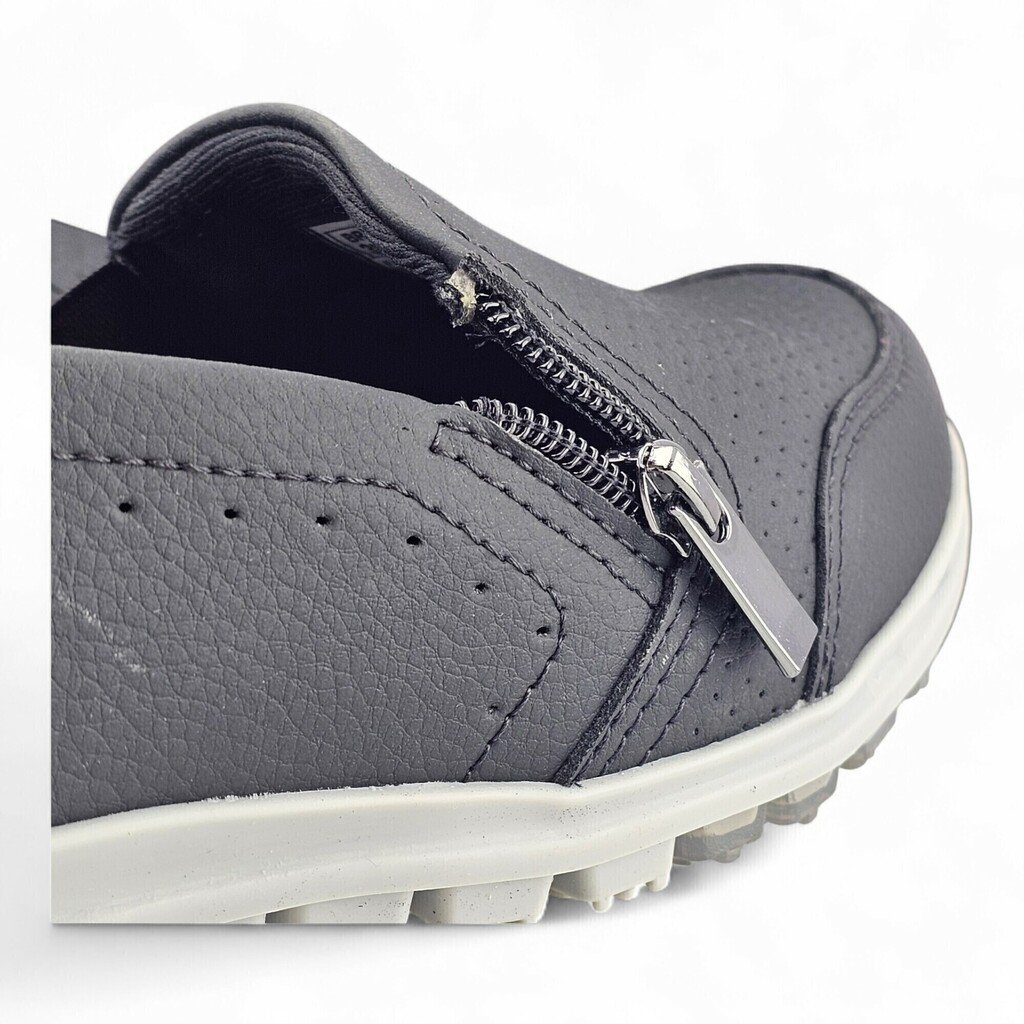 Tênis Feminino Kolosh Napa Zíper Sapatilha - C0529 Cinza 5
