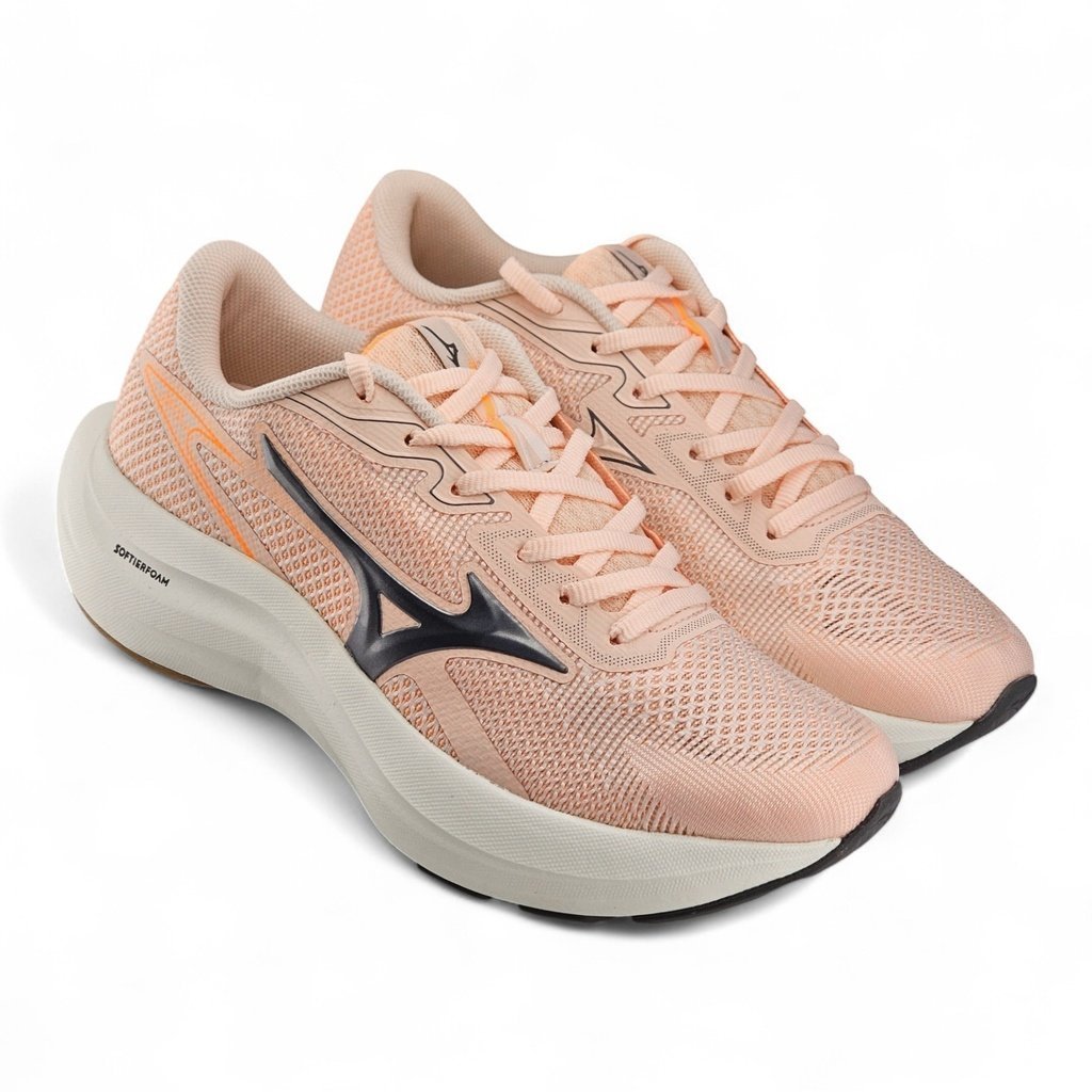 Tênis Feminino Mizuno Virtue 2 Knit Sola Alta Rosa - Virtue 2 Rosa 2