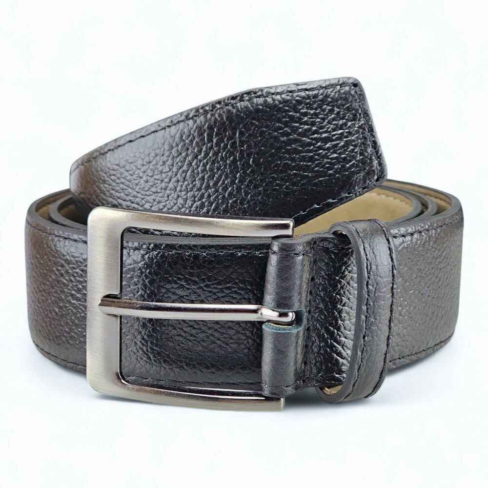 Cinto Masculino Fasolo S21143751 Liso - S211143751.T120 Preto 2