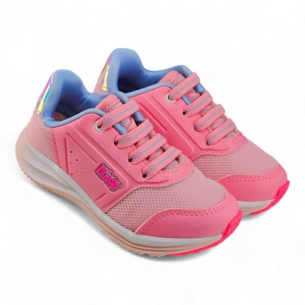 Tênis Infantil Menina Kidy Energy Respitec Elástico - 411172 Rosa 2