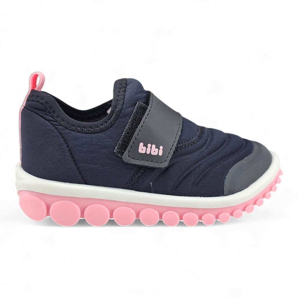 Tênis Infantil Menina Bibi Elastano Respirável Velcro Ajustável Fácil Limpeza - 1155286