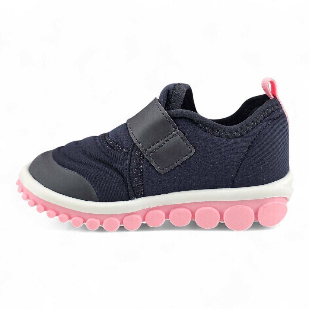 Tênis Infantil Menina Bibi Elastano Respirável Velcro Ajustável Fácil Limpeza - 1155286 Preto 2