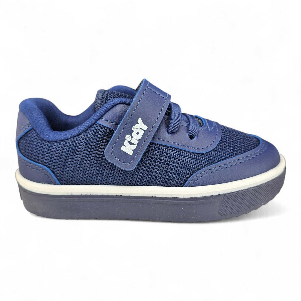 Tênis Infantil Menino Kidy Elástico Velcro Trabalhado Furinhos - 3131028
