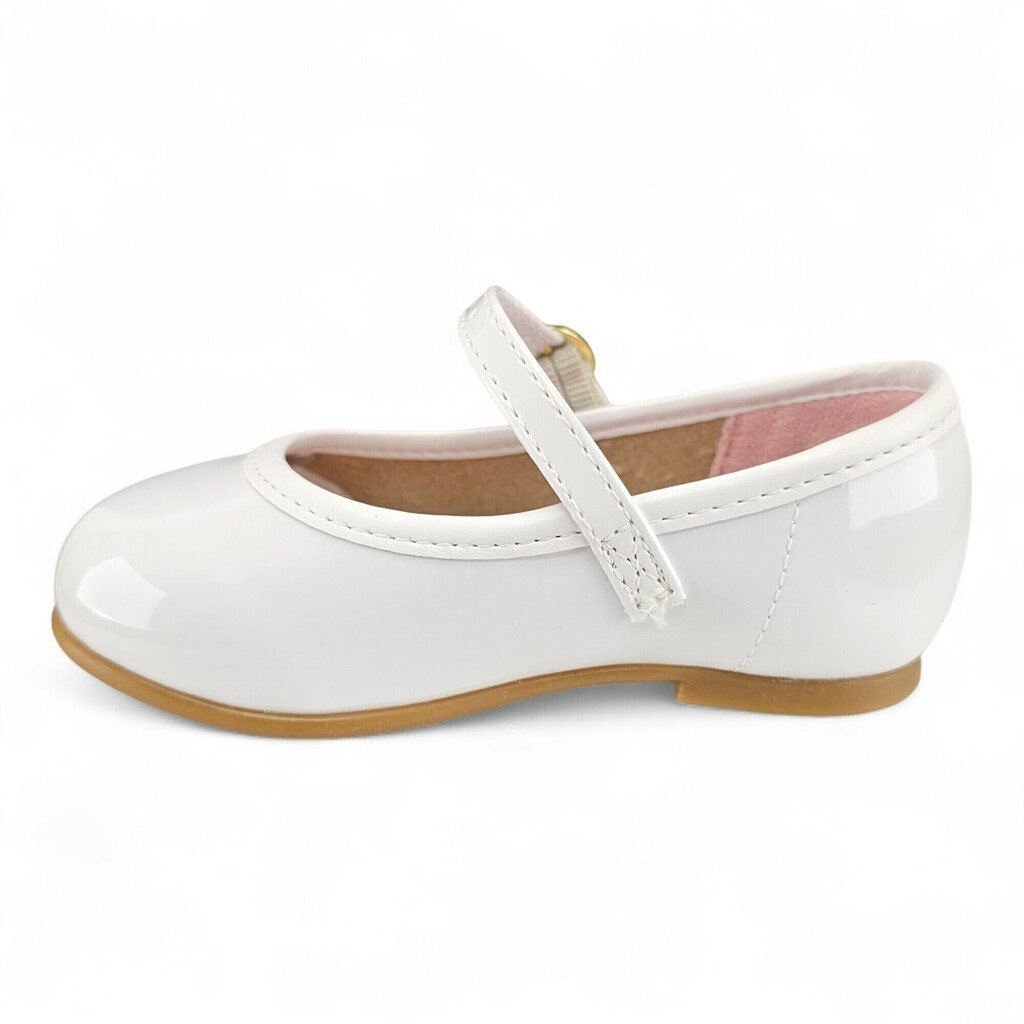 Sapatilha Feminina Molekinha Boneca Detalhe Coroa - 21061041 Branco 2