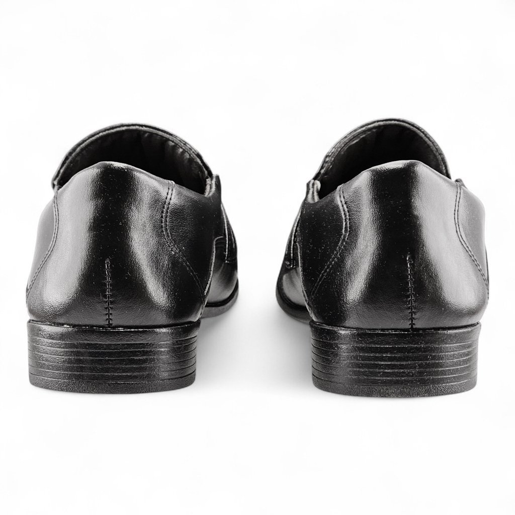Sapato Masculino Bertelli Social Bico Quadrado Slip On - -70221 Preto 4