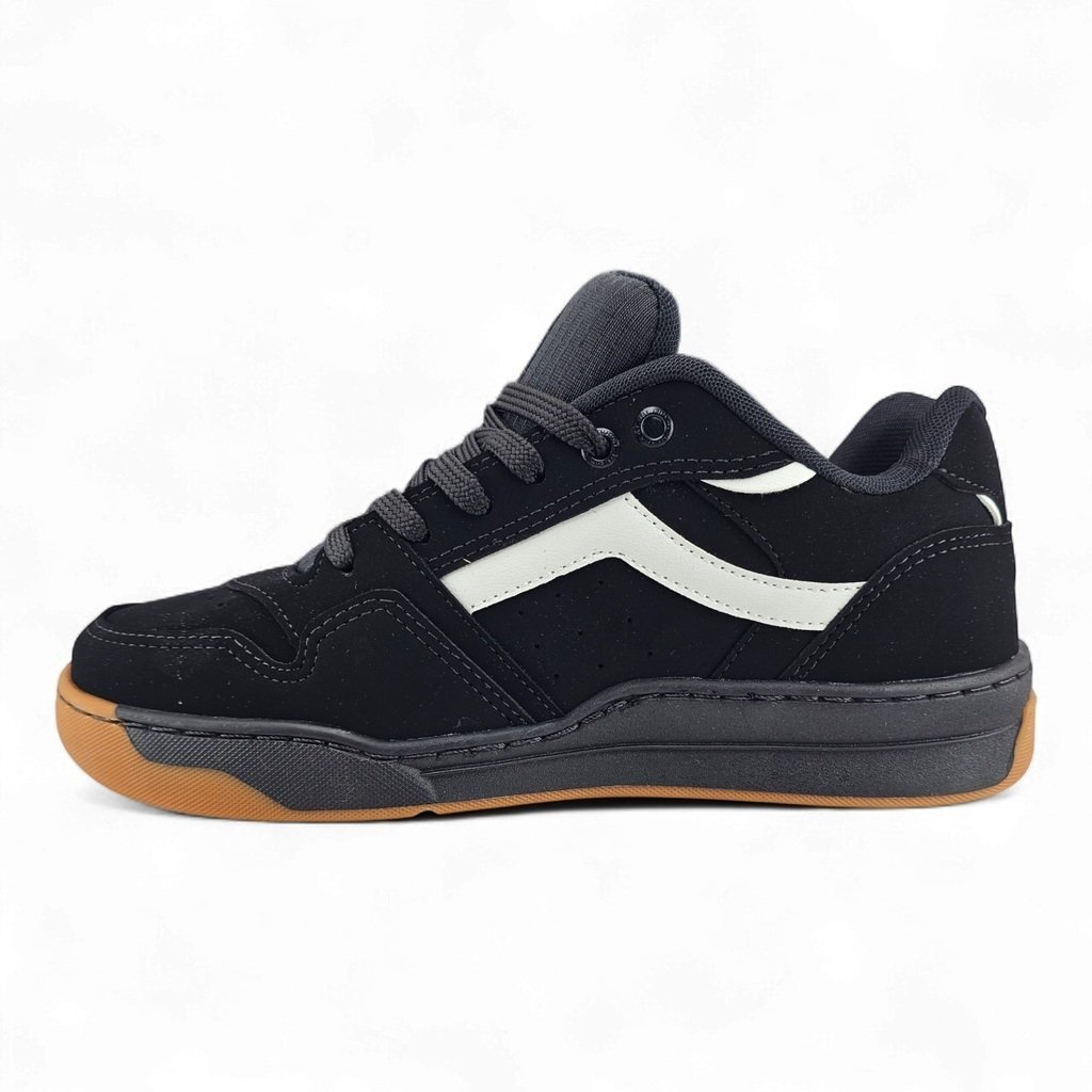 Tênis Redikal Skate Street Urbano Estilo e Conforto Unissex - RKT570 Preto 2