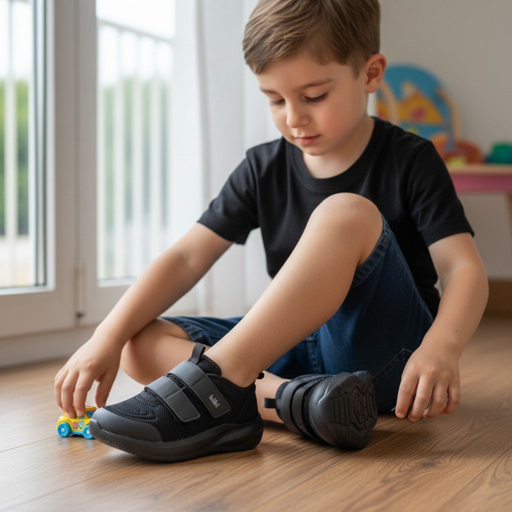 Tênis Bibi 1294022 slip mesh velcro volt-14 pto Preto 2