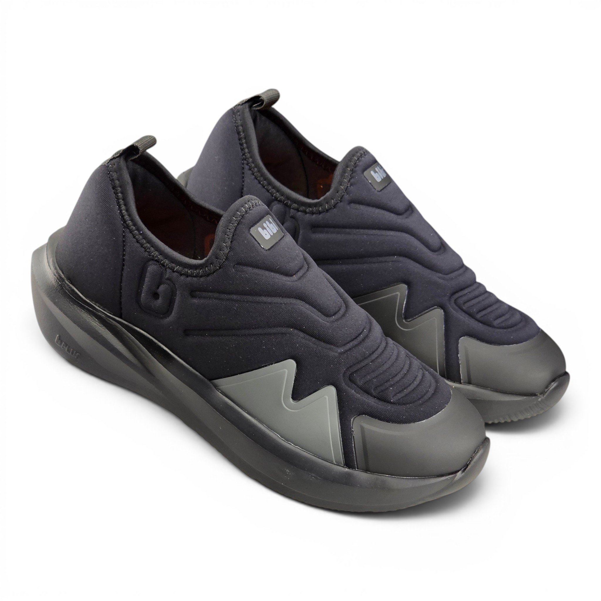 Tênis Bibi 1294031 slip metalasse volt-16 pto/grafite Preto 7