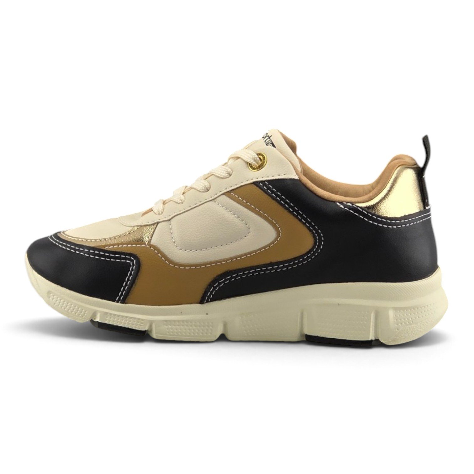 Tenis Feminino Casual Comfortflex Napa Supreme Tricolor -2690403 Preto 3