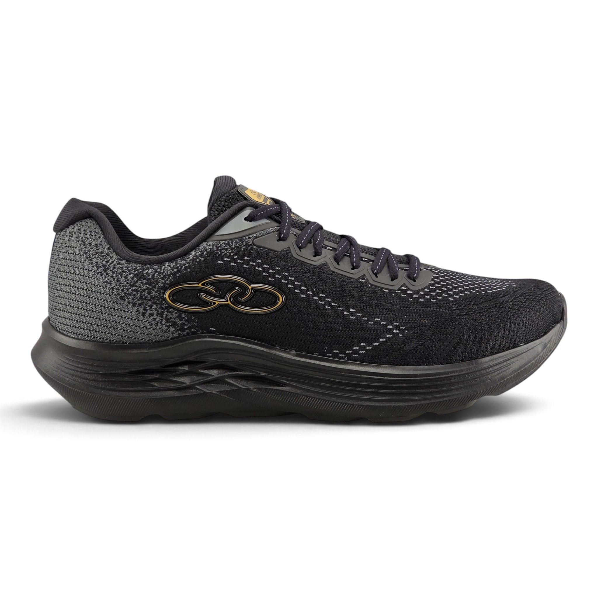 Tenis Olympikus Index 4 Knit Evasense Cor Preto