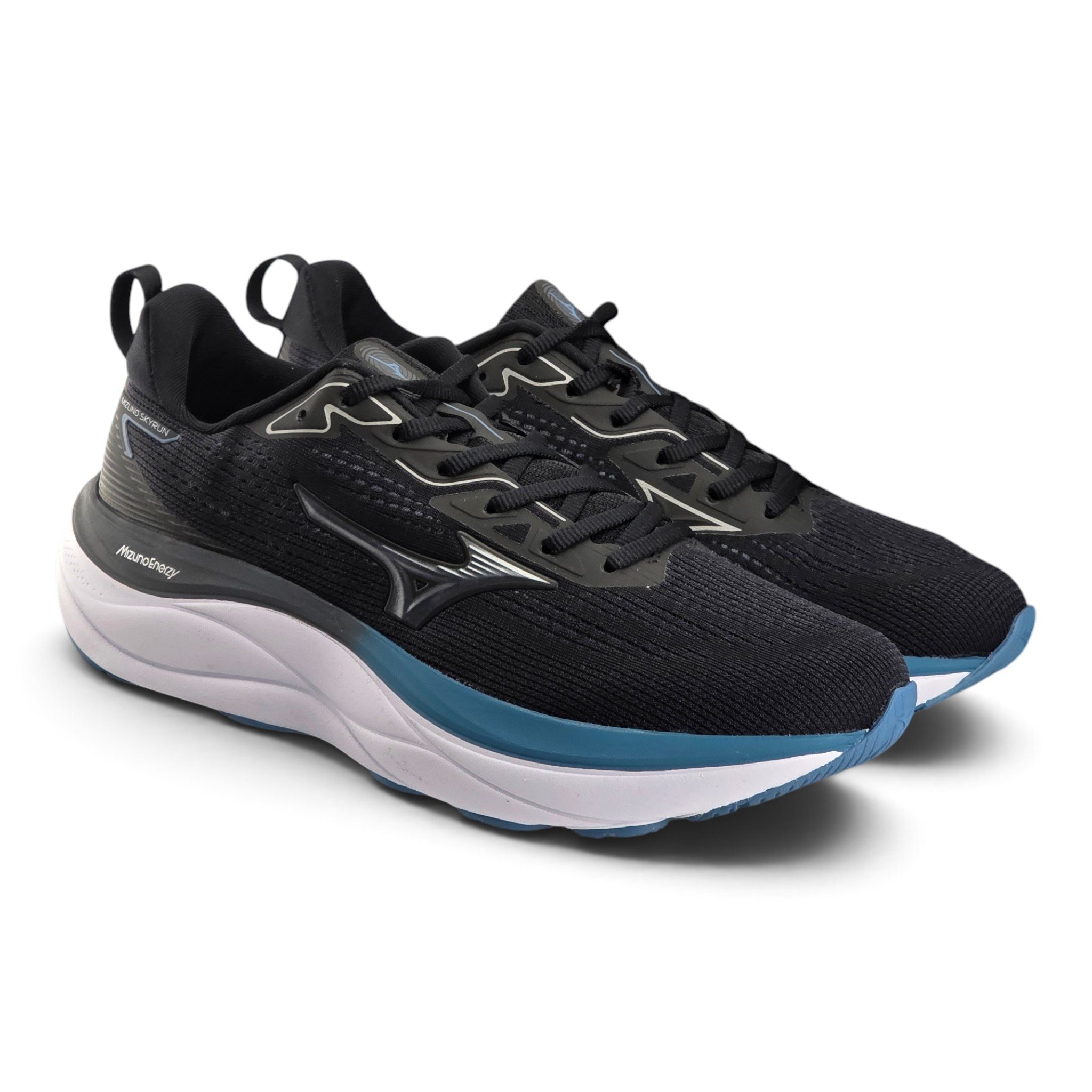 Tenis Mizuno Enerzy Skyrun Knit Cor Preto -101145145 Preto 5