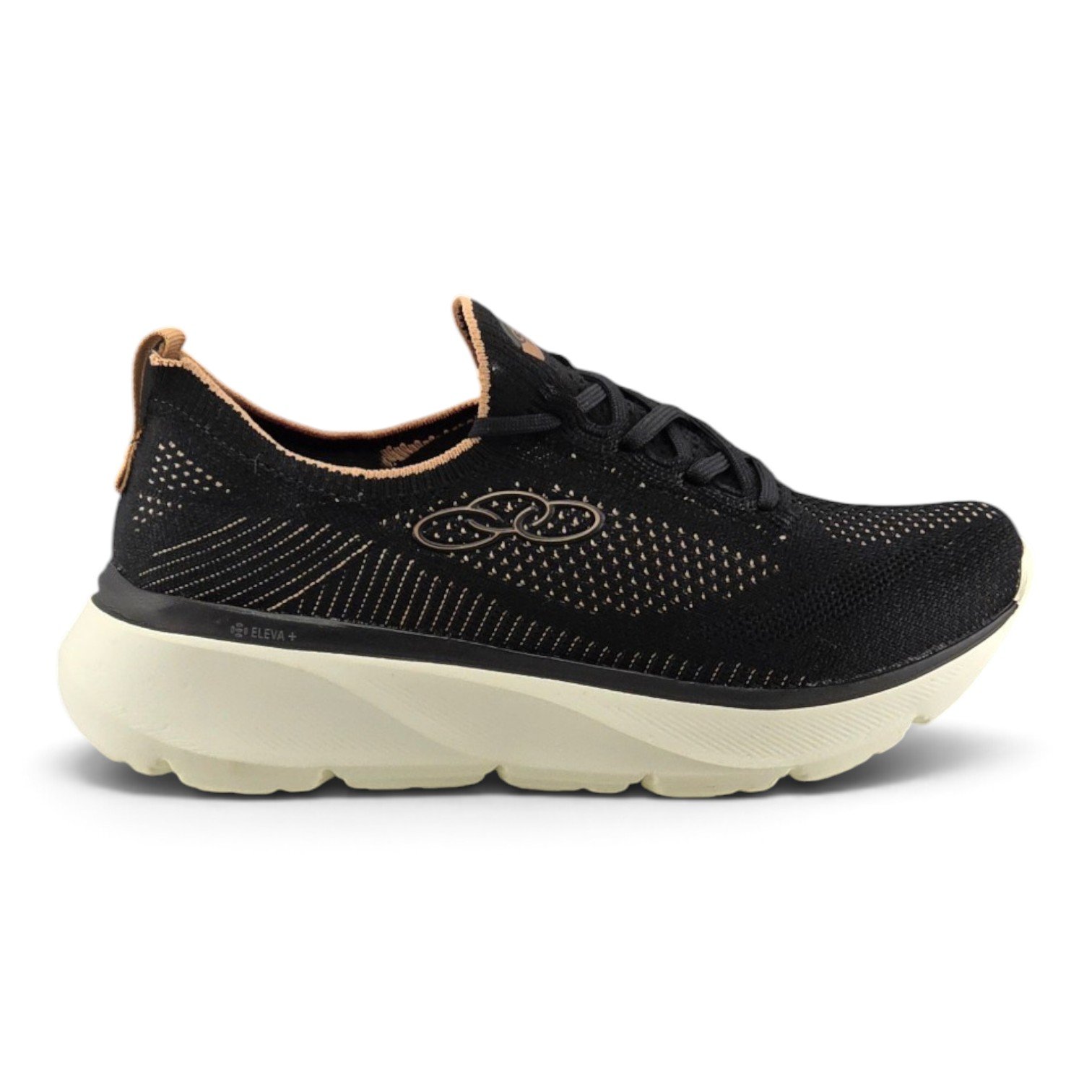 Tenis Feminino Olympikus Era Knit Sola Eleva+ Preto Conforto Estilo e Performance no Seu Dia