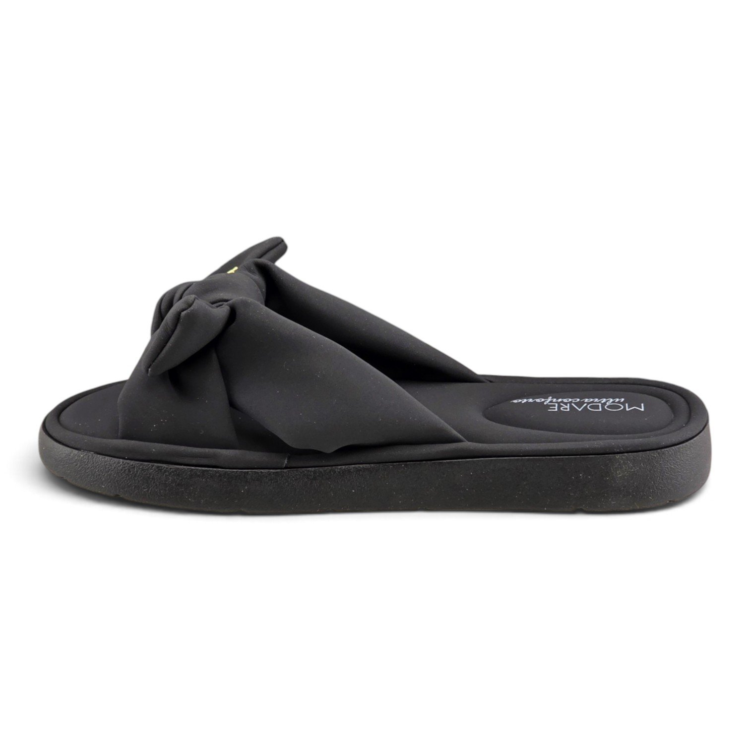 Tamanco Feminino Modare Solado Antiderrapante com Laço Nobuck Ultra Soft - 7208101 Preto 3