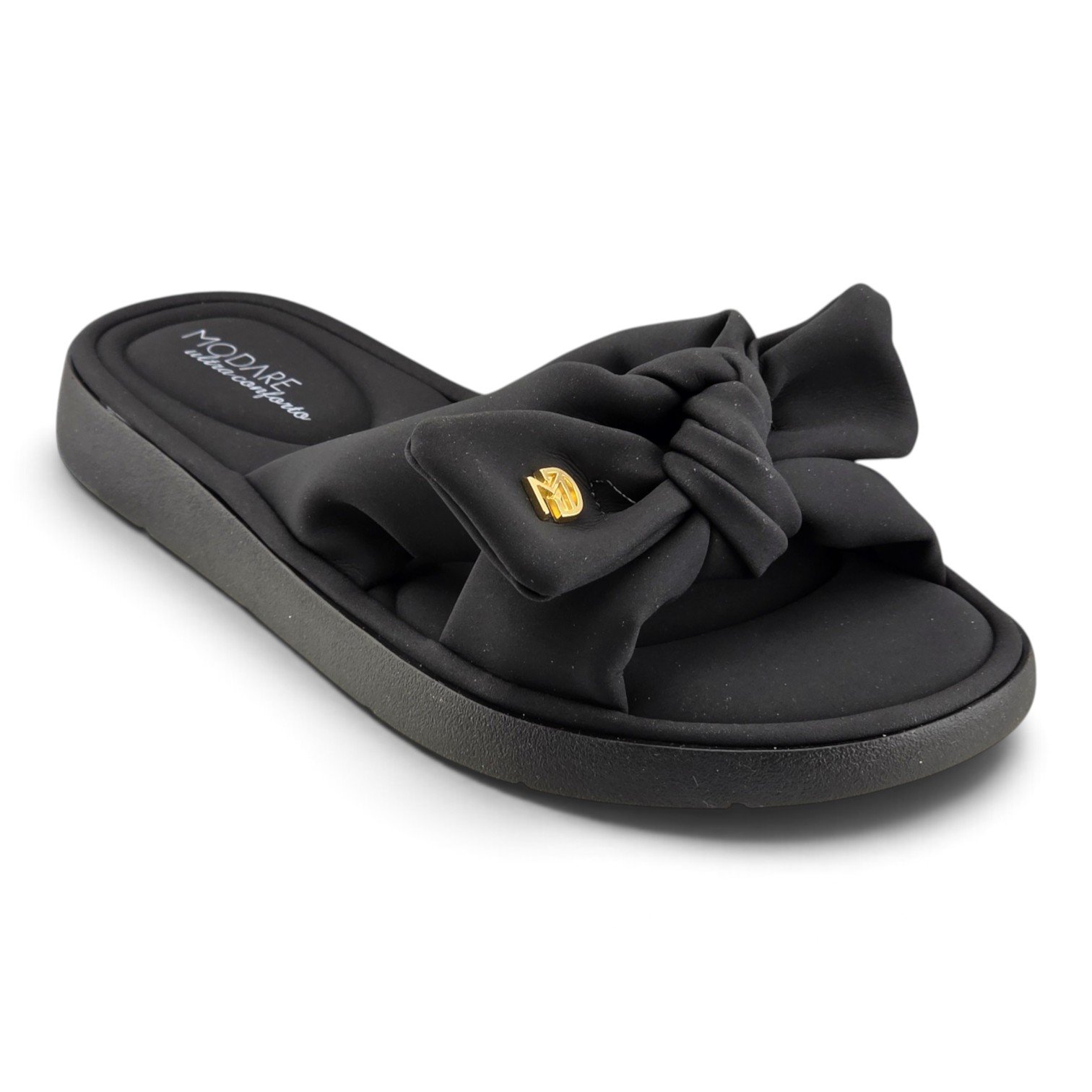 Tamanco Feminino Modare Solado Antiderrapante com Laço Nobuck Ultra Soft - 7208101 Preto 6