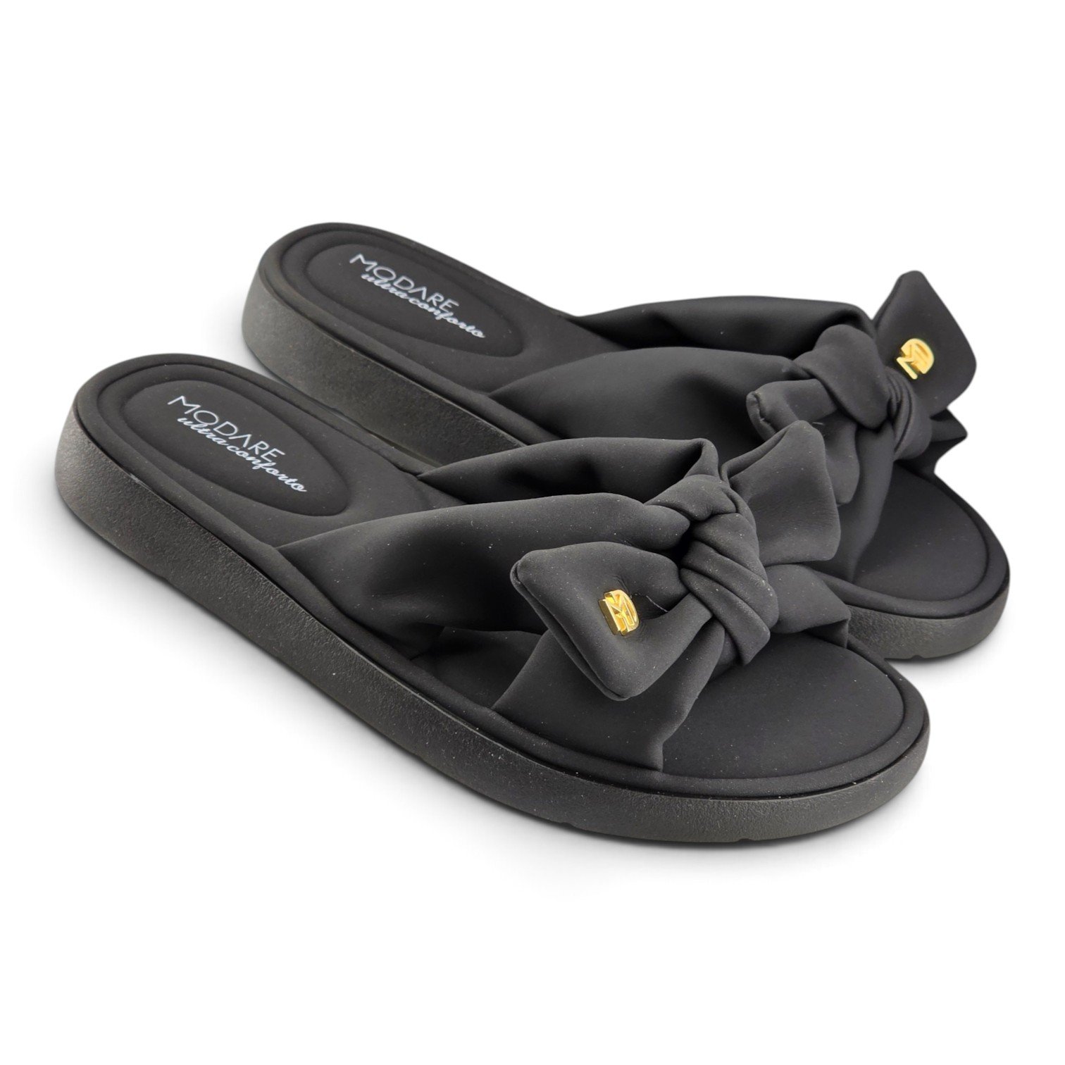 Tamanco Feminino Modare Solado Antiderrapante com Laço Nobuck Ultra Soft - 7208101 Preto 9