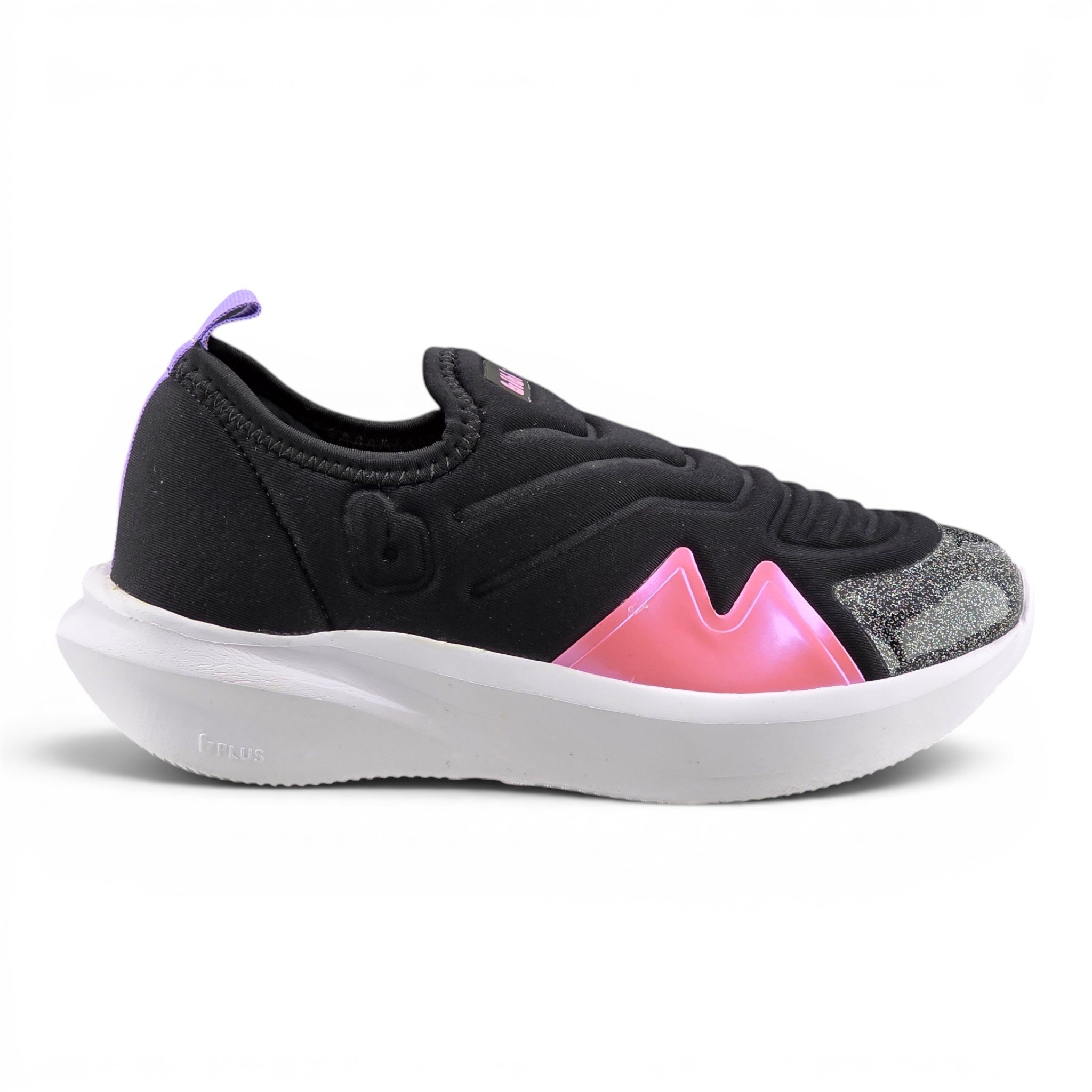 Tênis Bibi 1294032 slip metalasse c/glitter volt-16 pto
