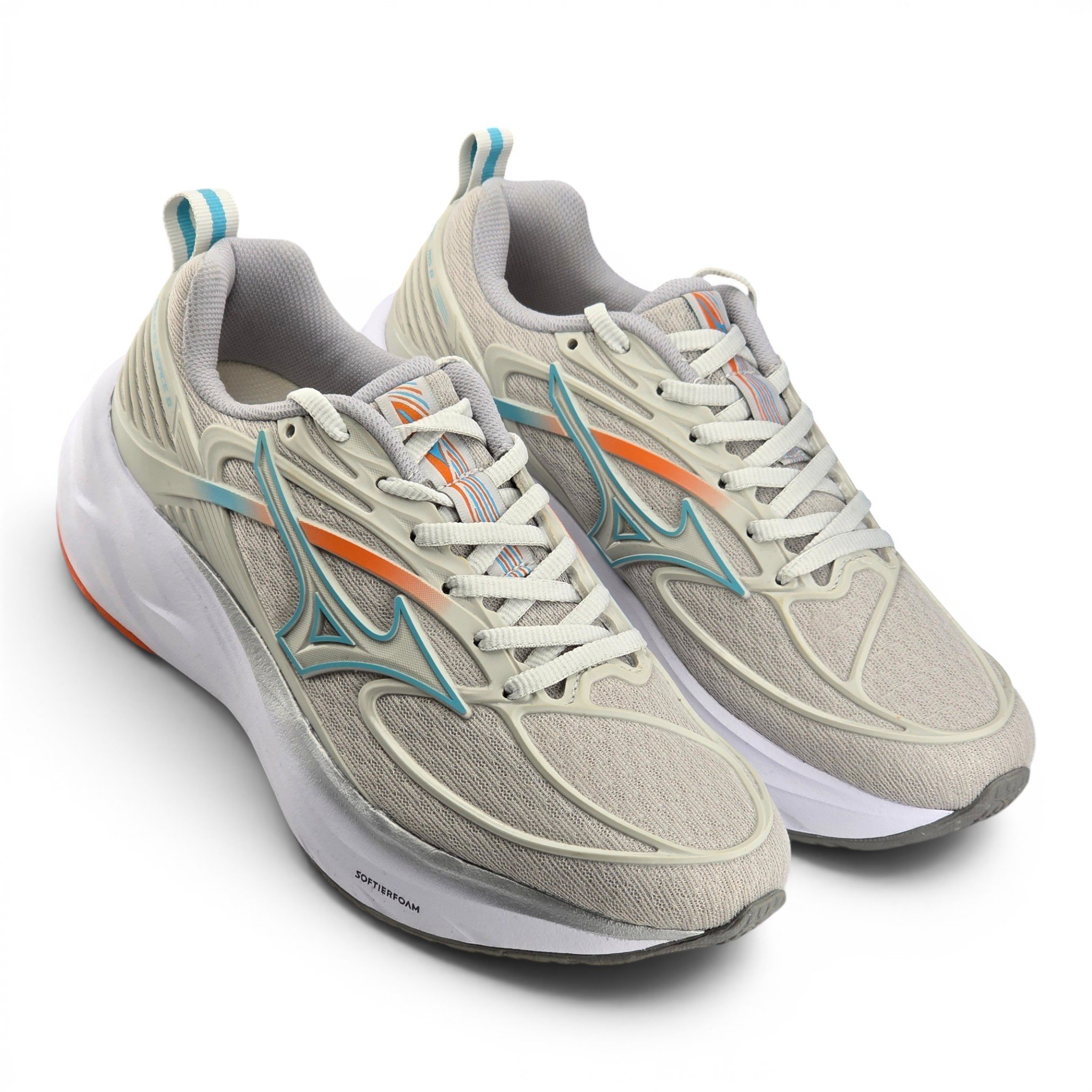 Tênis Mizuno 101146146 Space 6 sl alta softierfoam cnz Cinza 5