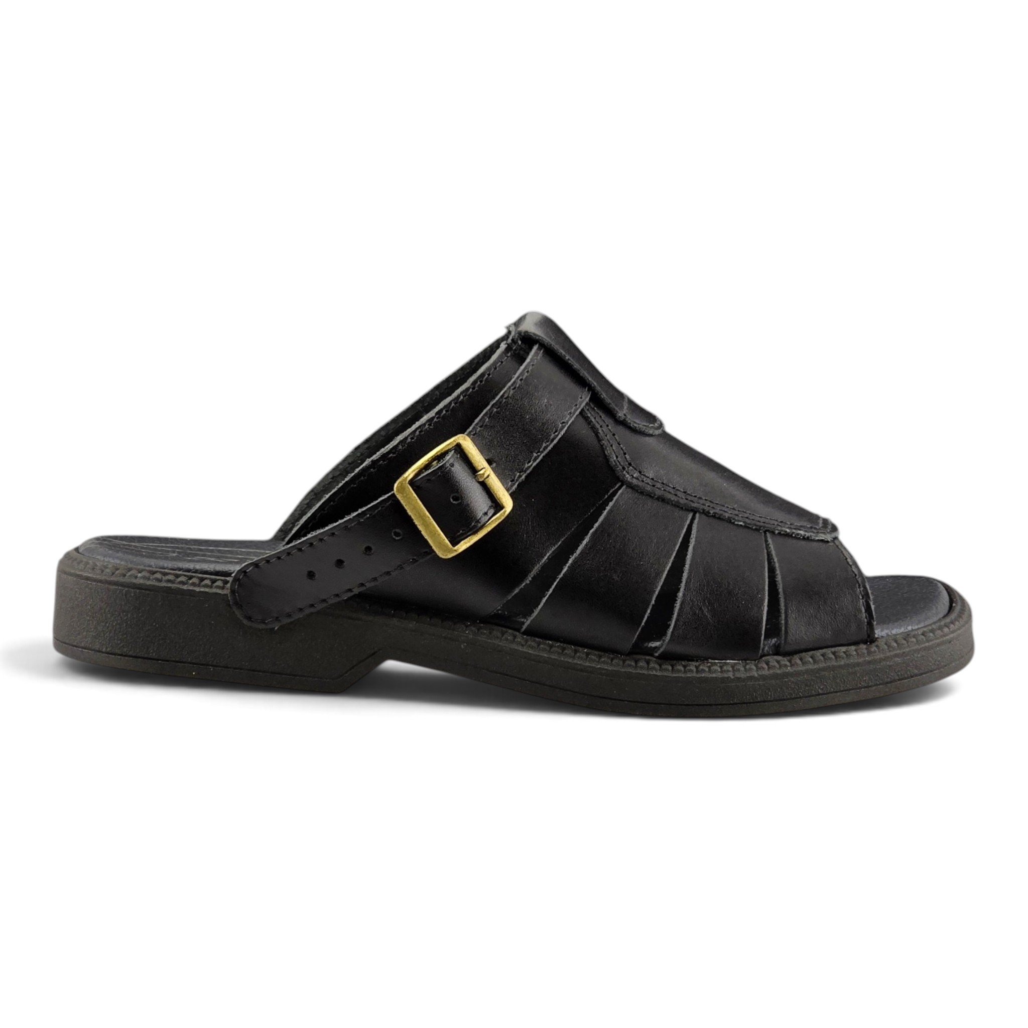 Chinelo Que Vira Sandália Masculino Itapuã  em Couro - 1603