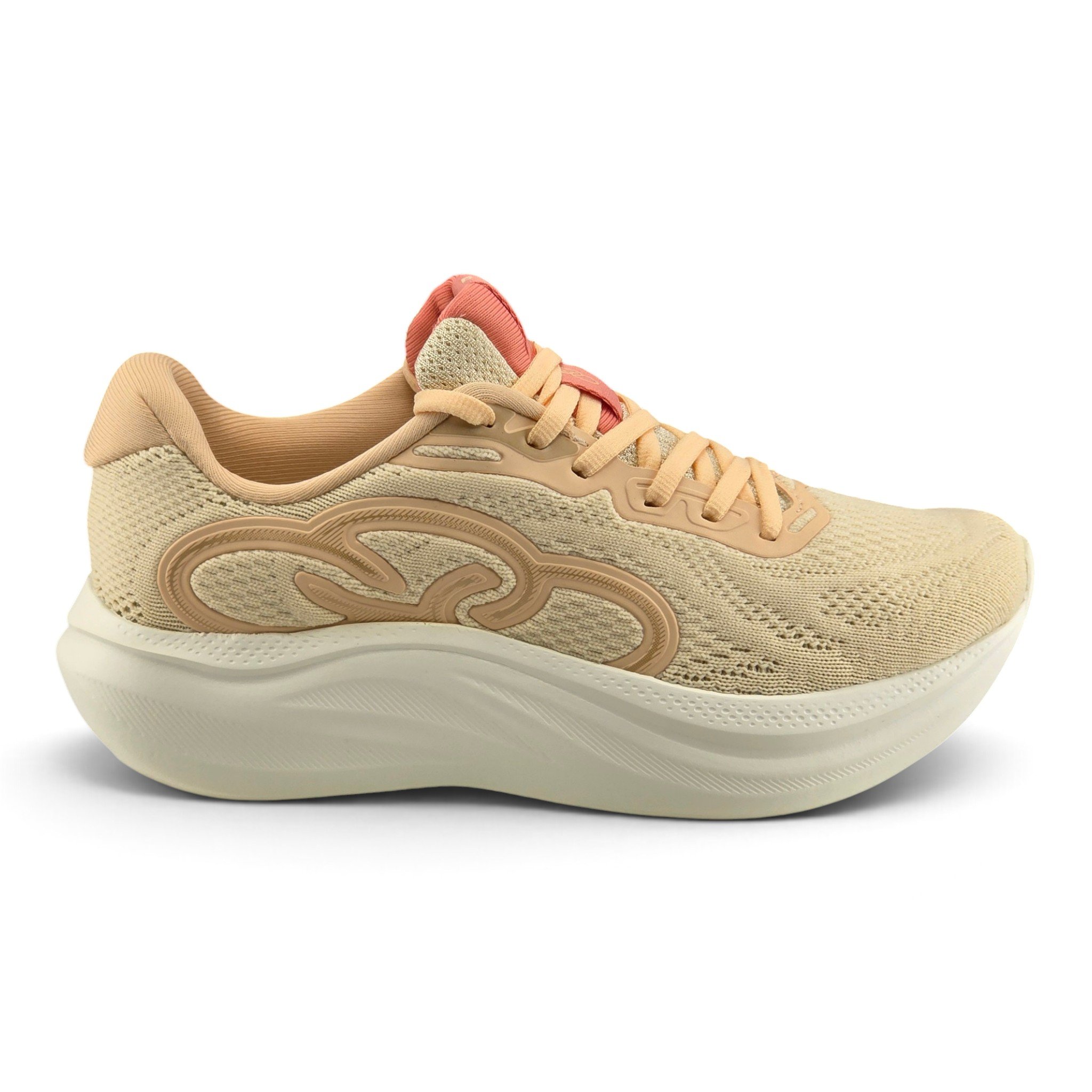 Tênis Feminino Olympikus Rush Mesh Sola Alta cor Bege