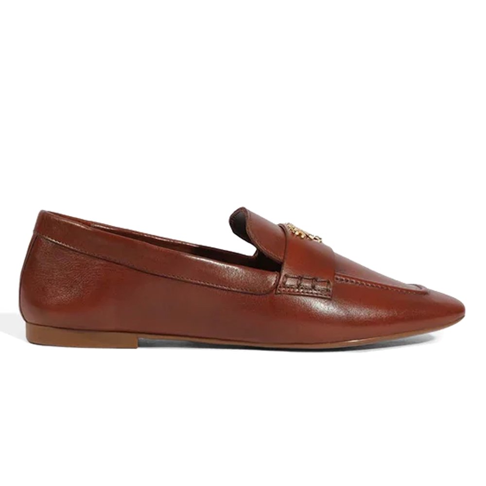 Mocassim Schutz Flat Shop Couro Marrom