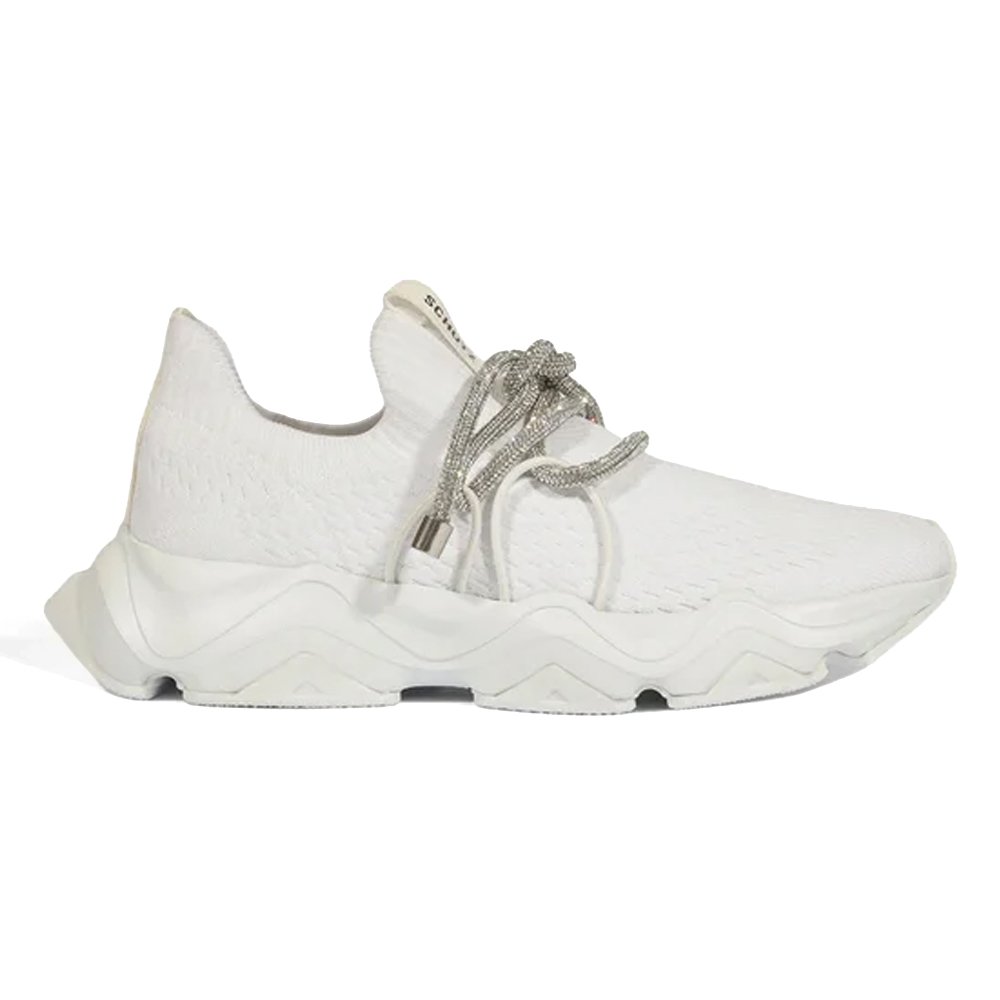 Tênis Schutz Tecido Knit Brilho Branco
