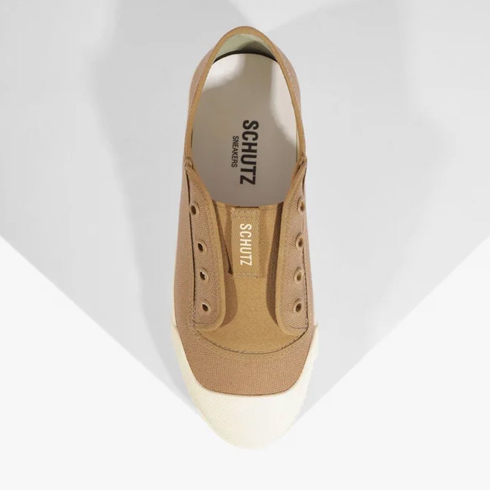 Tênis Schutz Smash Slip On Marrom Marrom 5