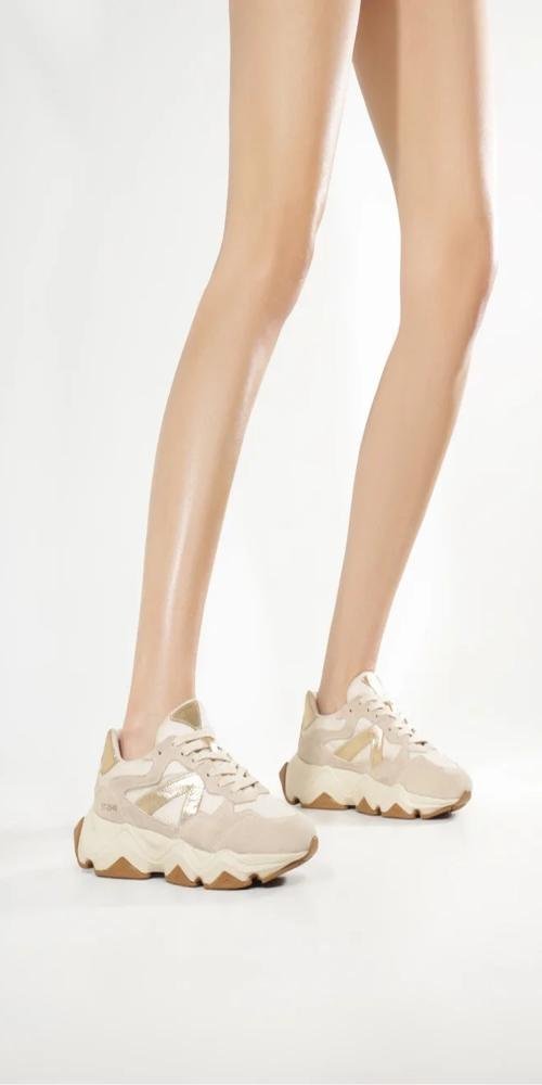 Tênis Schutz Camurca ST 2940 Branco Rosé Rosé 2