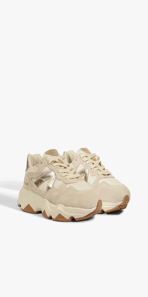 Tênis Schutz Camurca ST 2940 Branco Rosé Rosé 3