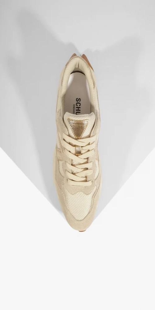 Tênis Schutz Camurca ST 2940 Branco Rosé Rosé 5